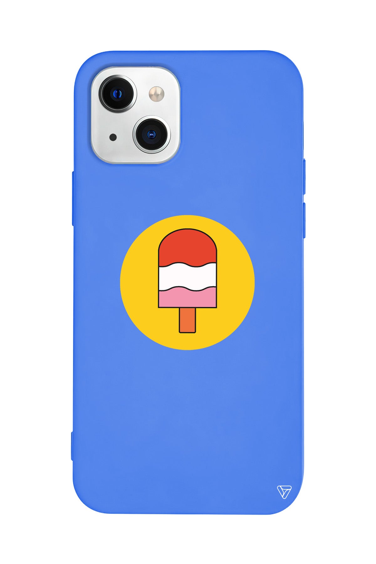 Ice Cream Lansman Model İçi Kadife Silikon Telefon Kılıfı