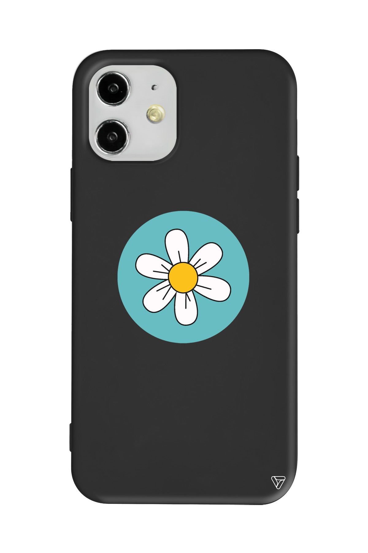 Single Daisy Lansman Model İçi Kadife Silikon Telefon Kılıfı