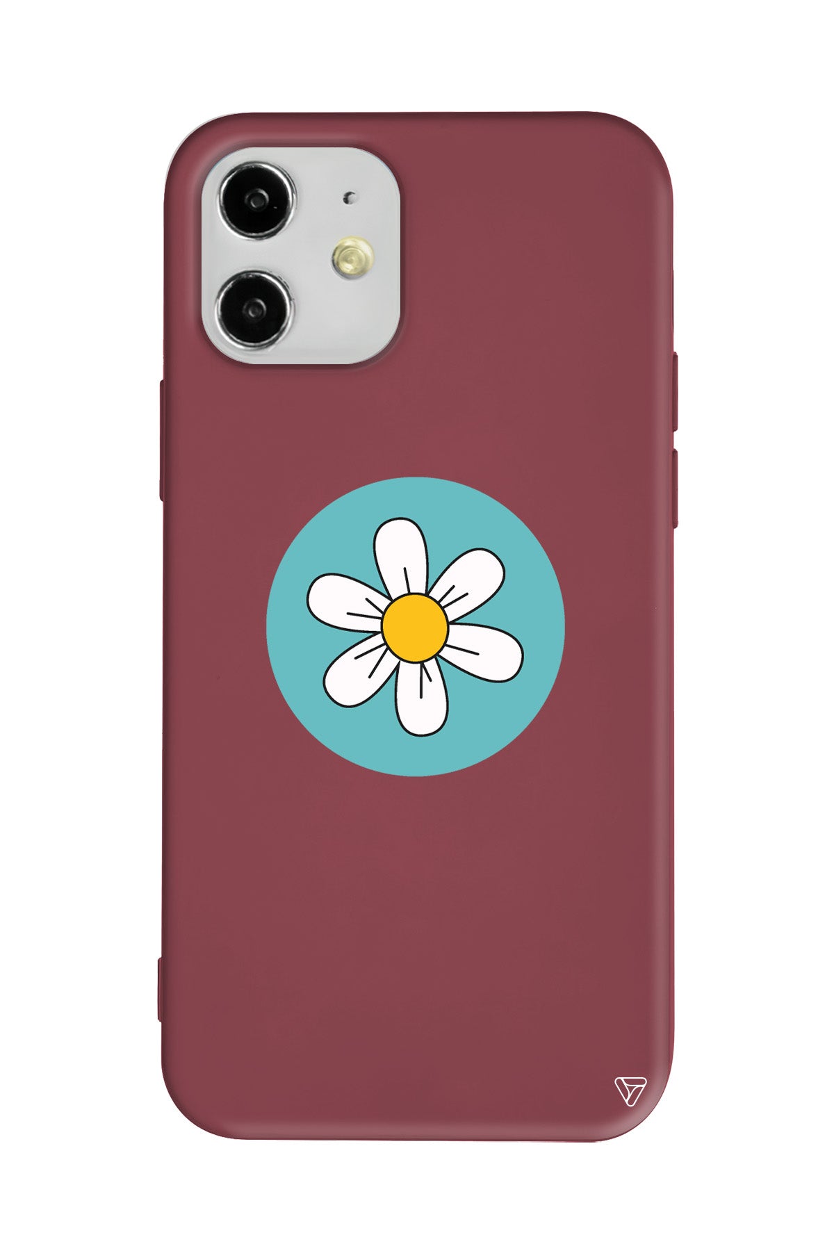 Single Daisy Lansman Model İçi Kadife Silikon Telefon Kılıfı