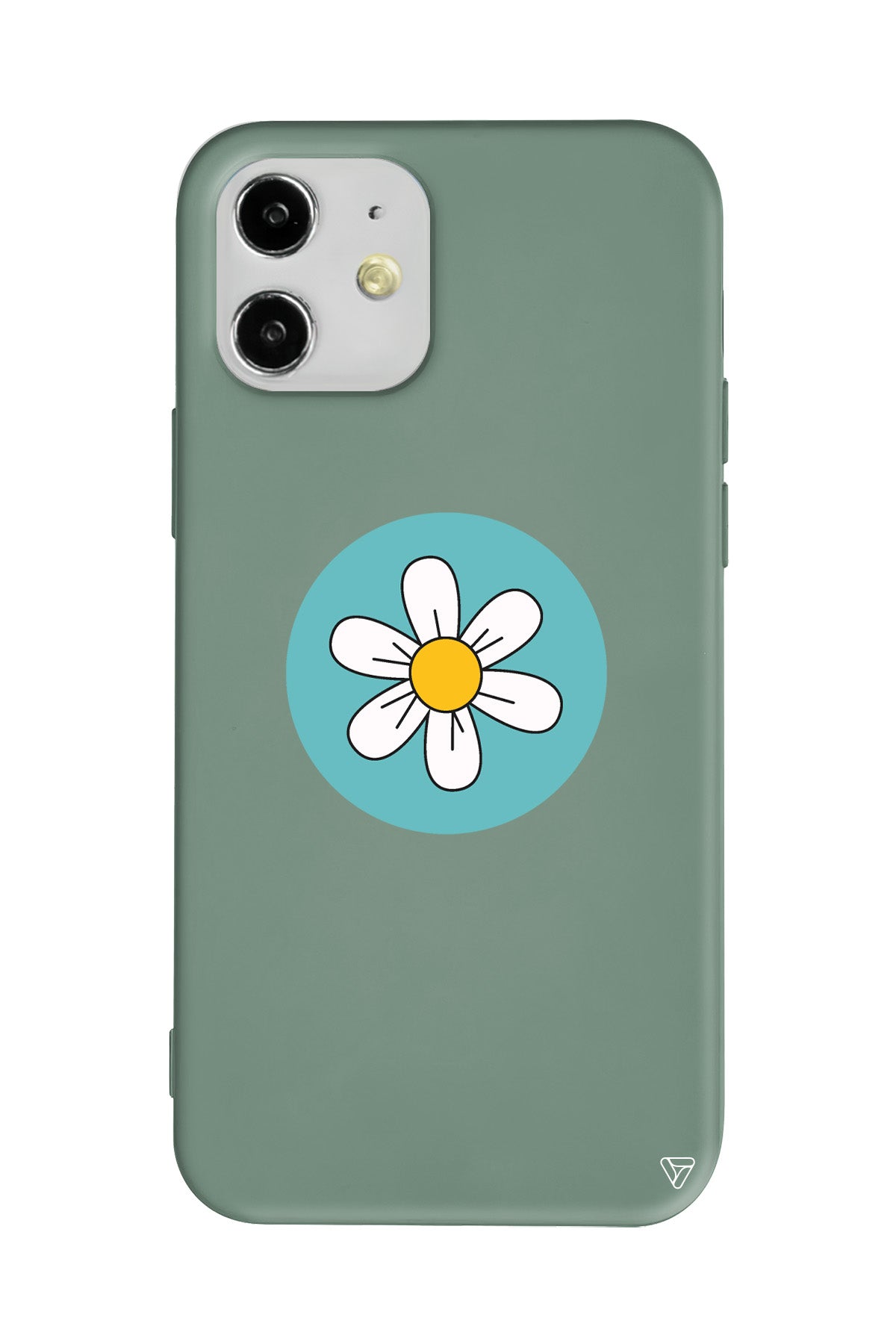 Single Daisy Lansman Model İçi Kadife Silikon Telefon Kılıfı