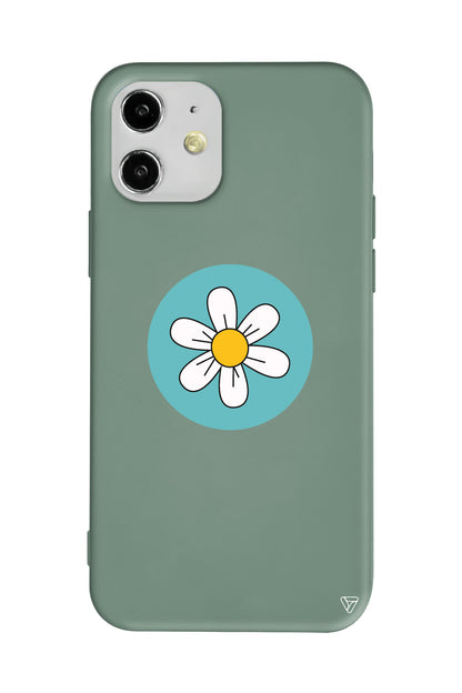 Single Daisy Lansman Model İçi Kadife Silikon Telefon Kılıfı