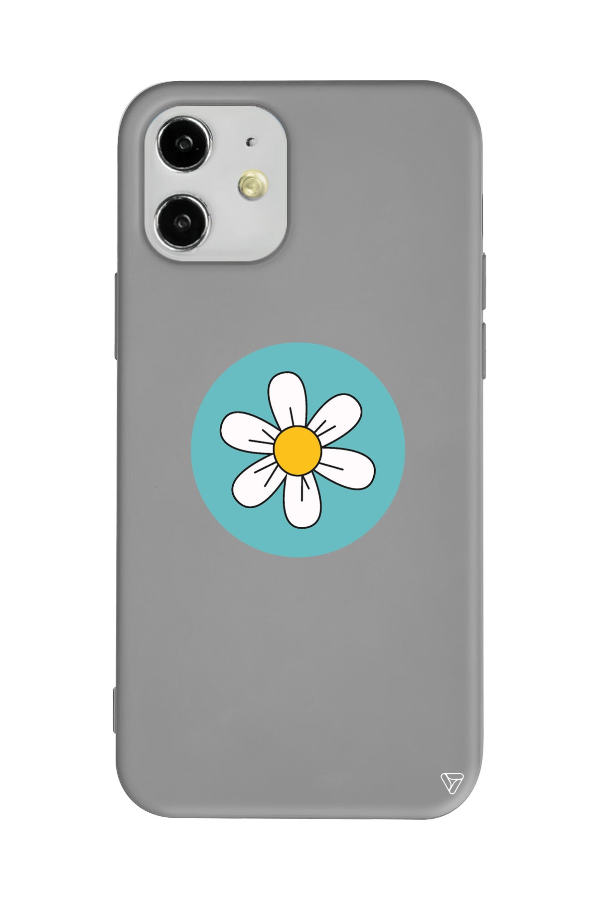 Single Daisy Lansman Model İçi Kadife Silikon Telefon Kılıfı