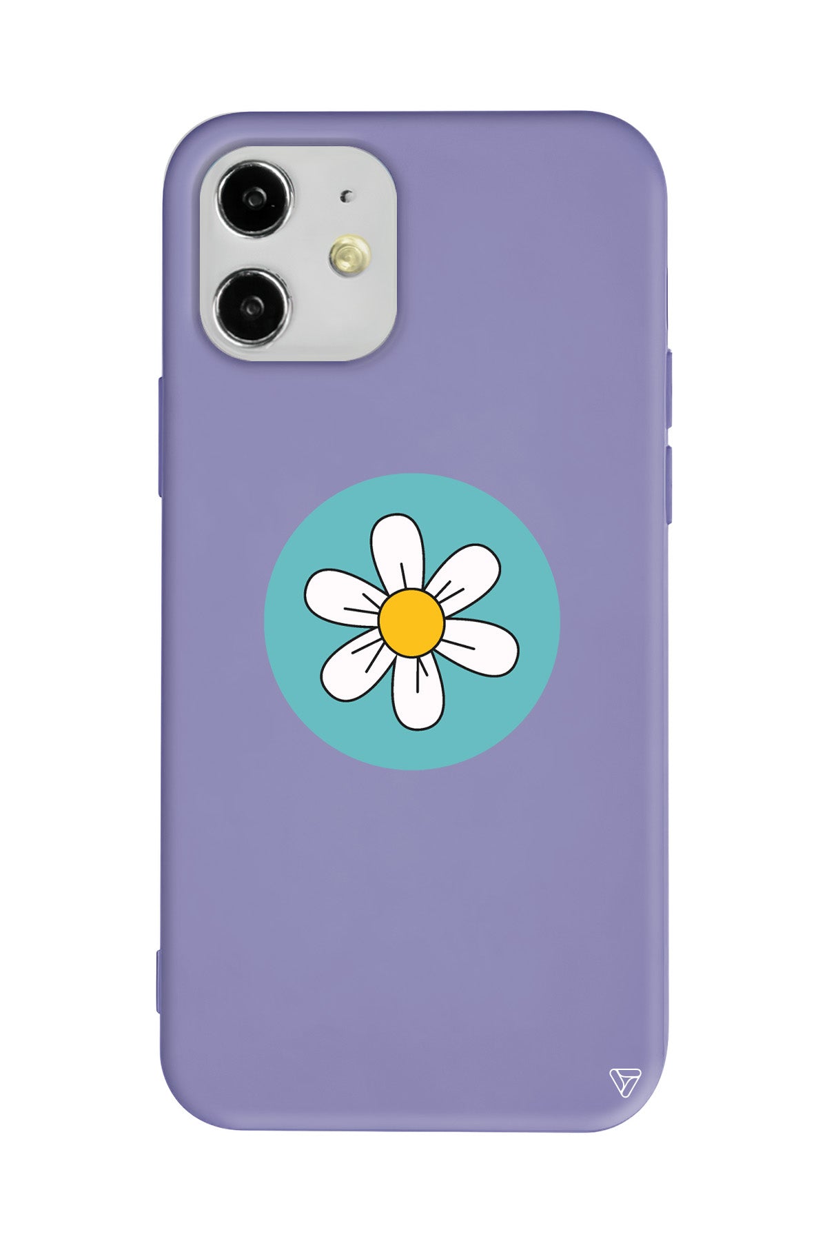 Single Daisy Lansman Model İçi Kadife Silikon Telefon Kılıfı