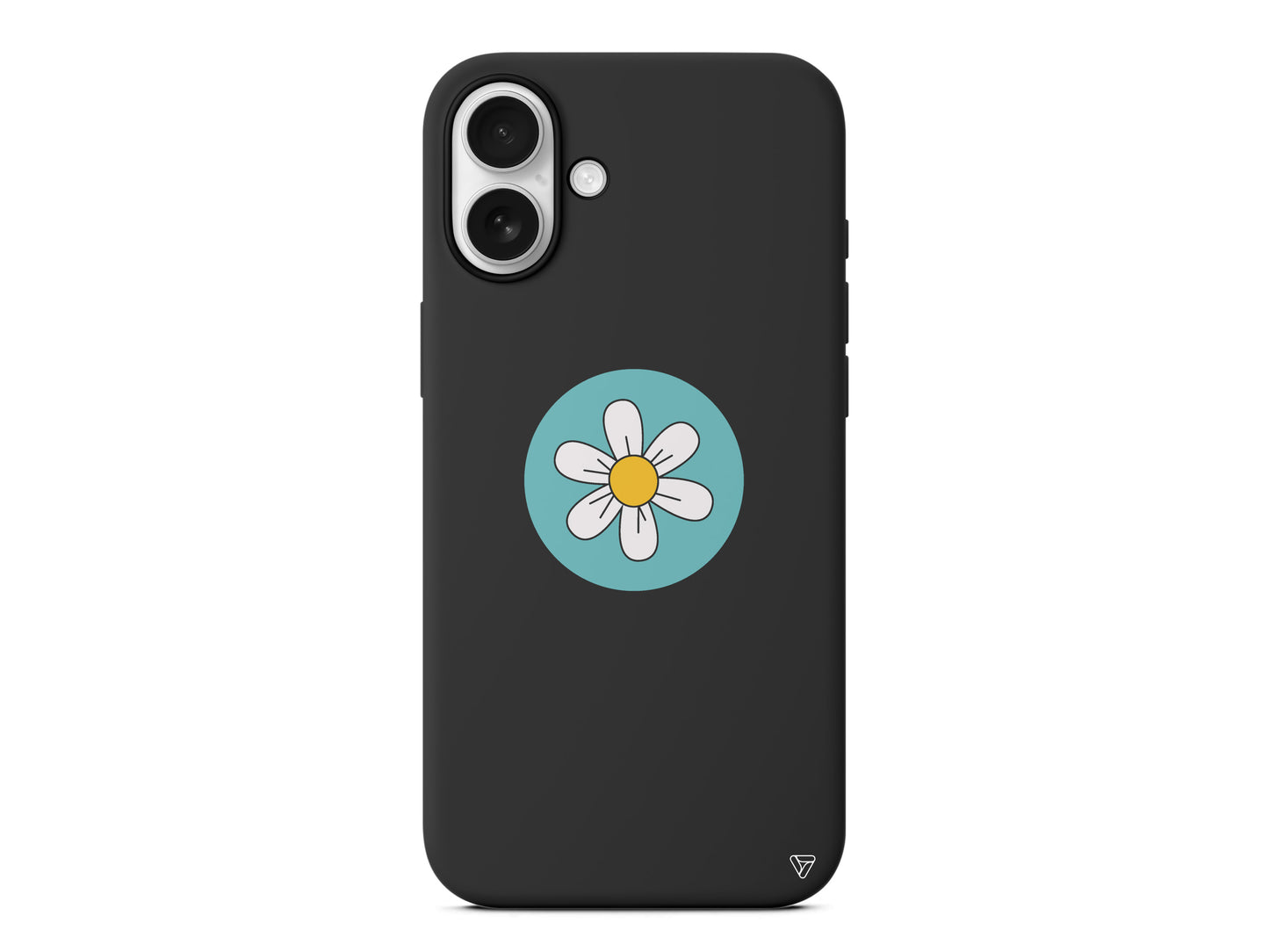 Single Daisy Lansman Model İçi Kadife Silikon Telefon Kılıfı