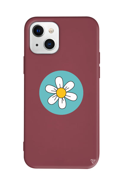 Single Daisy Lansman Model İçi Kadife Silikon Telefon Kılıfı