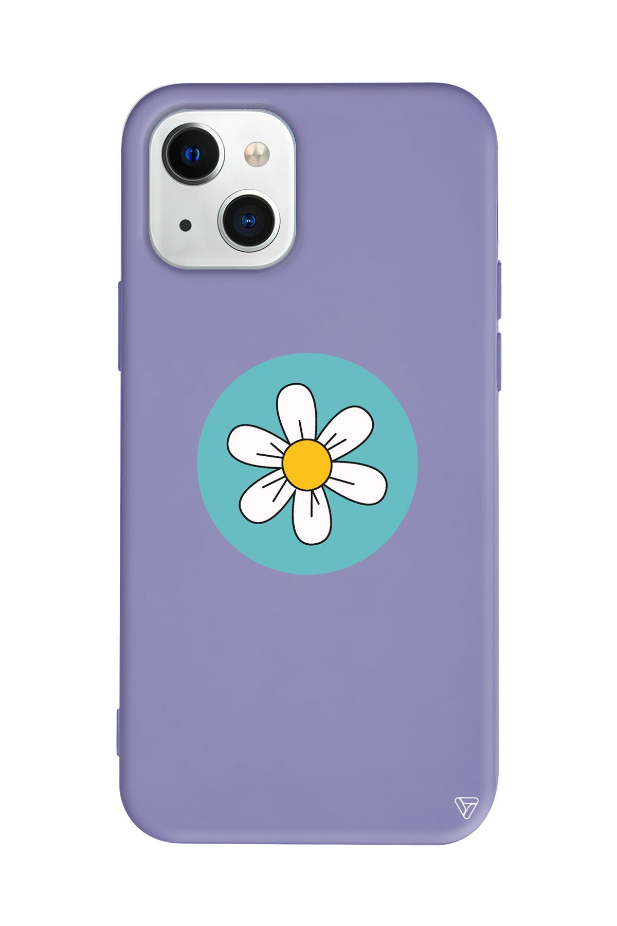 Single Daisy Lansman Model İçi Kadife Silikon Telefon Kılıfı