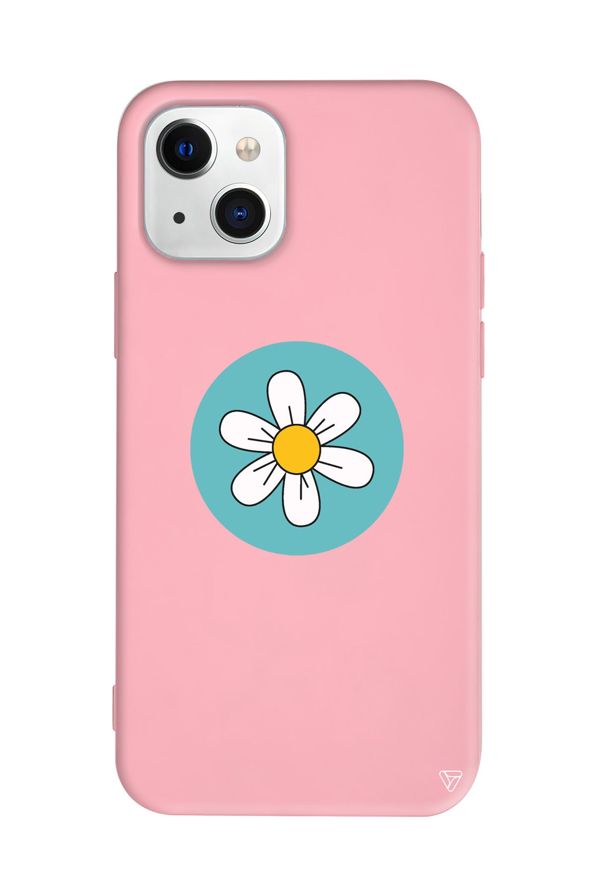Single Daisy Lansman Model İçi Kadife Silikon Telefon Kılıfı