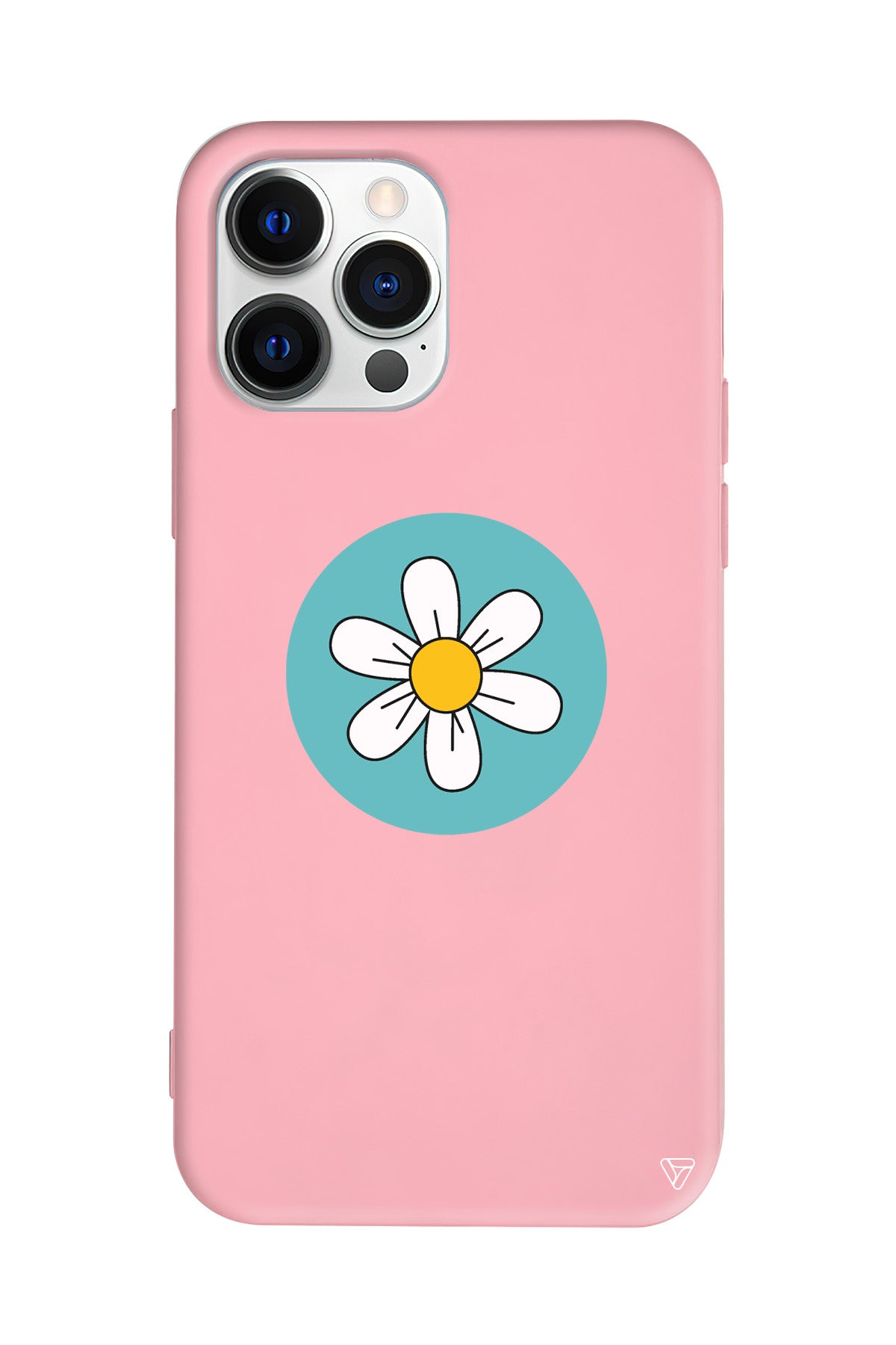 Single Daisy Lansman Model İçi Kadife Silikon Telefon Kılıfı