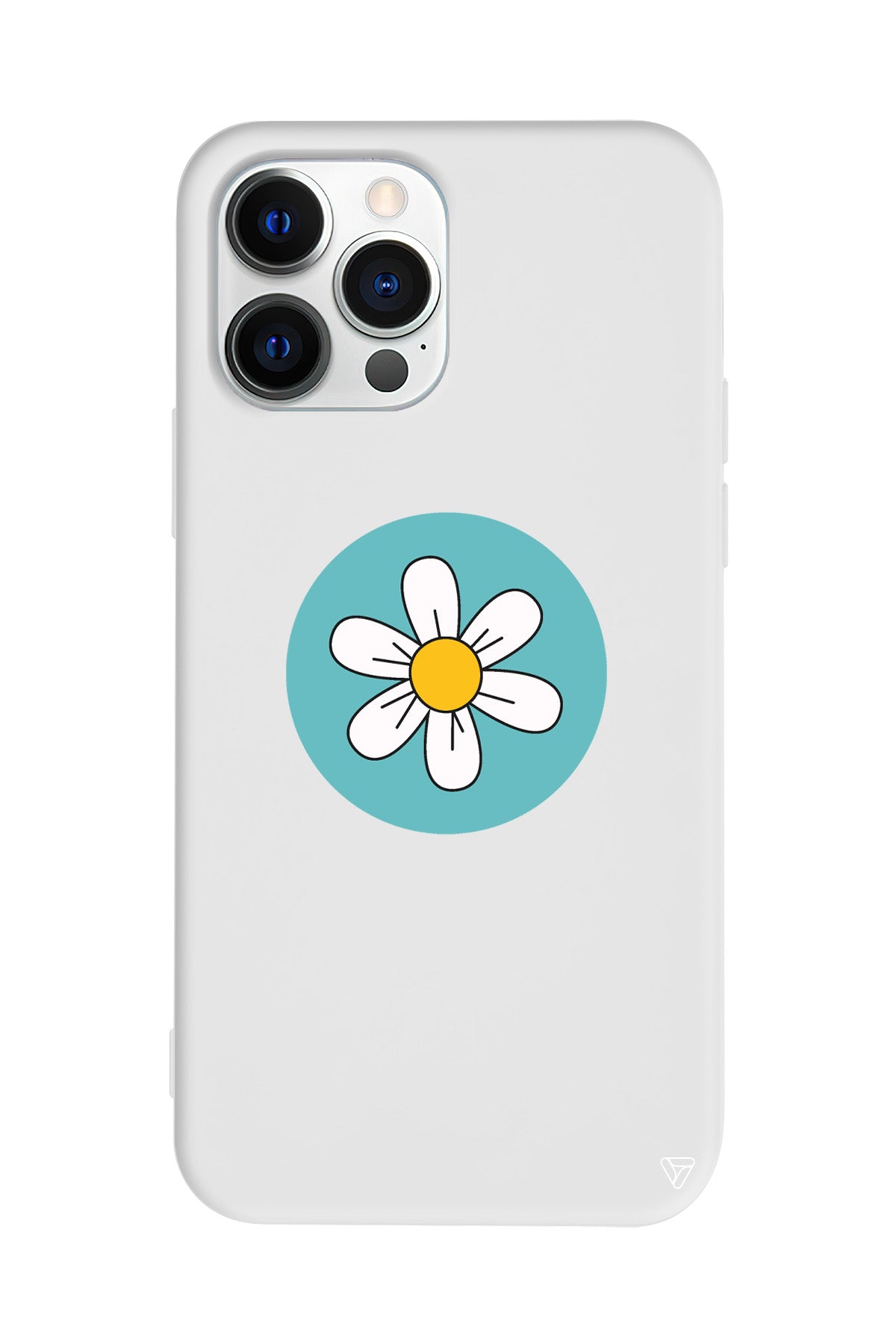 Single Daisy Lansman Model İçi Kadife Silikon Telefon Kılıfı