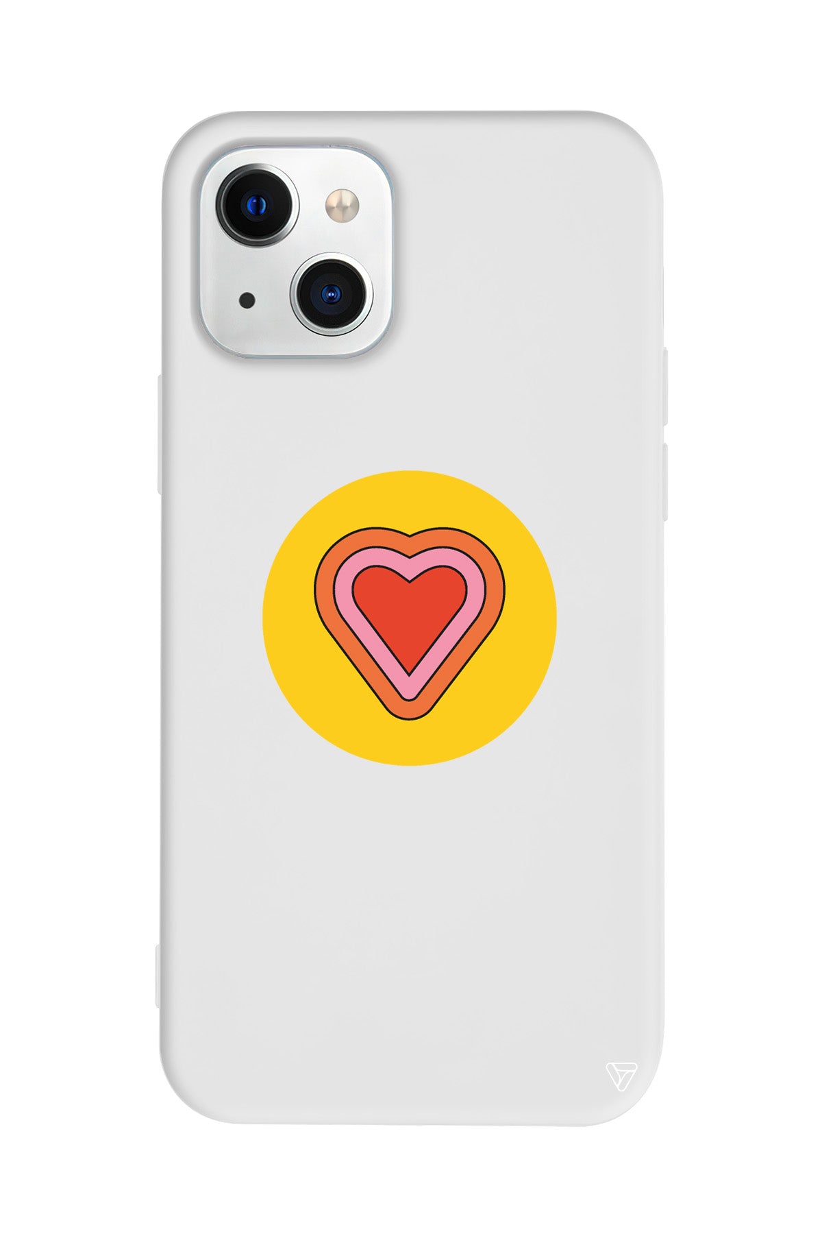 Kalp Lansman Model İçi Kadife Silikon Telefon Kılıfı – Plus Serisine Özel