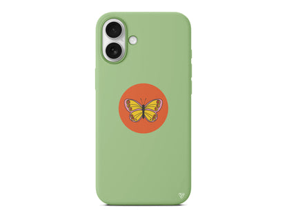 Kelebek Lansman Model İçi Kadife Silikon Telefon Kılıfı – Plus Serisine Özel