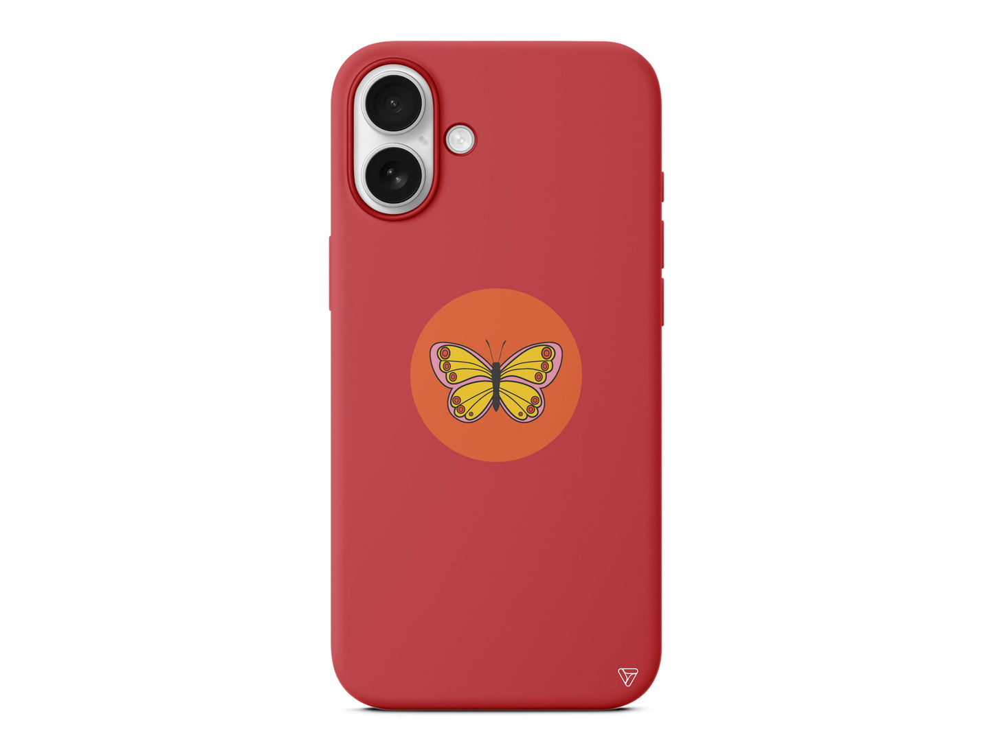 Kelebek Lansman Model İçi Kadife Silikon Telefon Kılıfı – Plus Serisine Özel