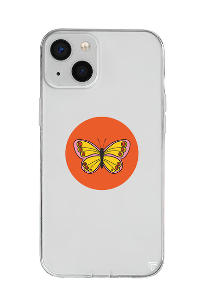 Kelebek Lansman Model İçi Kadife Silikon Telefon Kılıfı