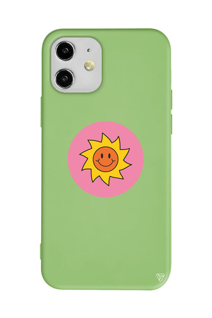 Sun Lansman Model İçi Kadife Silikon Telefon Kılıfı