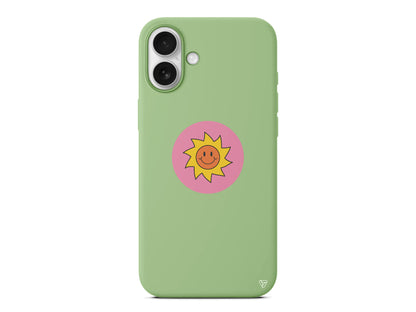 Sun Lansman Model İçi Kadife Silikon Telefon Kılıfı