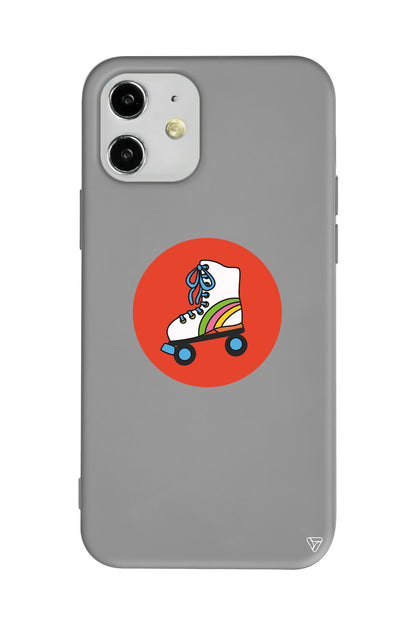 Paten Lansman Model İçi Kadife Silikon Telefon Kılıfı