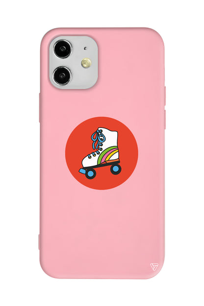 Paten Lansman Model İçi Kadife Silikon Telefon Kılıfı