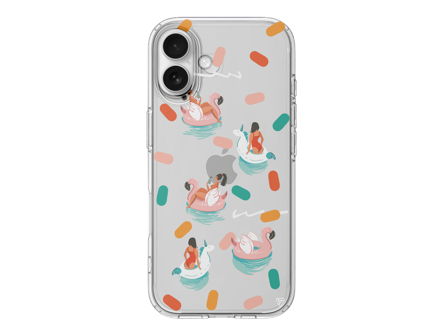 Pool Chill Lansman Model İçi Kadife Silikon Telefon Kılıfı – Plus Serisine Özel