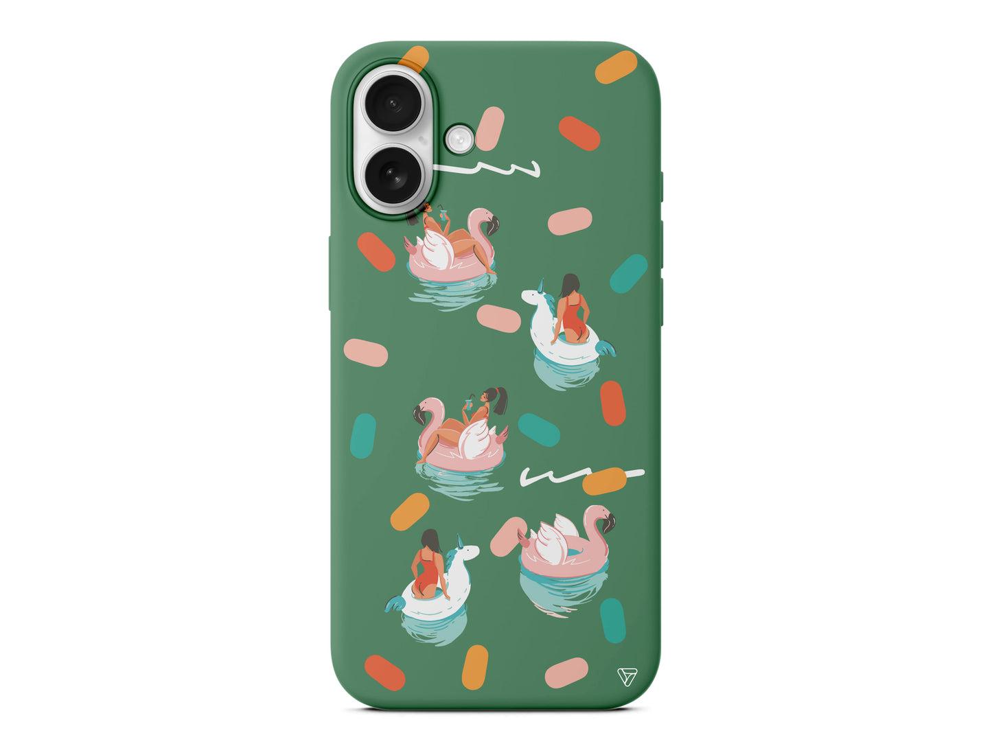 Pool Chill Lansman Model İçi Kadife Silikon Telefon Kılıfı – Plus Serisine Özel