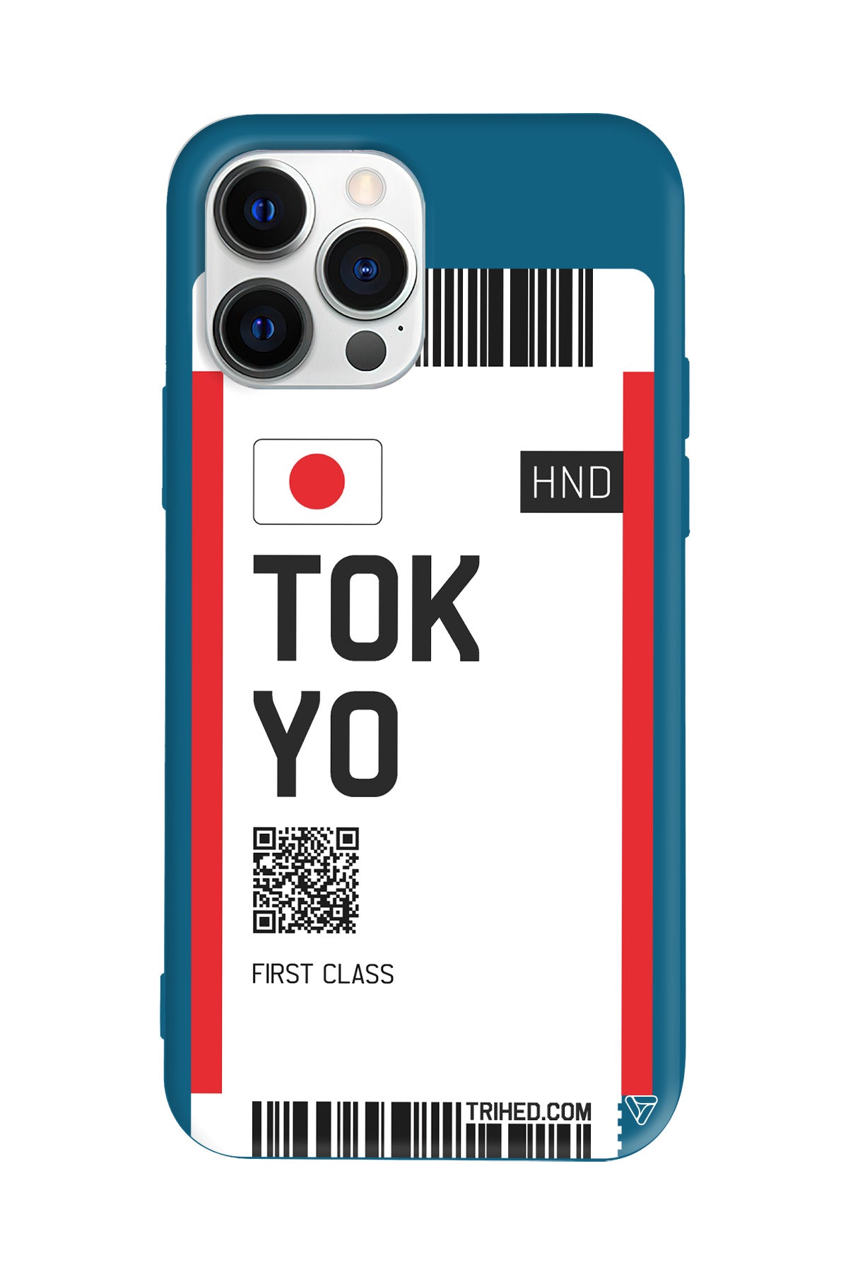 Tokyo Bileti Lansman Model İçi Kadife Silikon Telefon Kılıfı