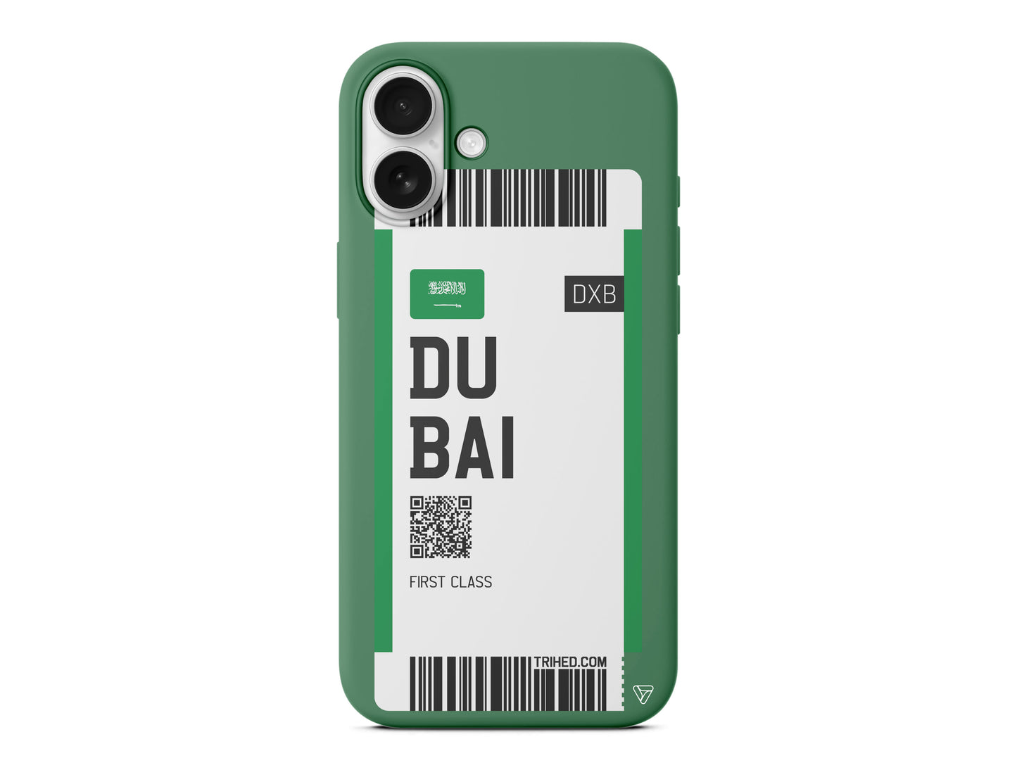 Dubai Bileti Lansman Model İçi Kadife Silikon Telefon Kılıfı – Plus Serisine Özel