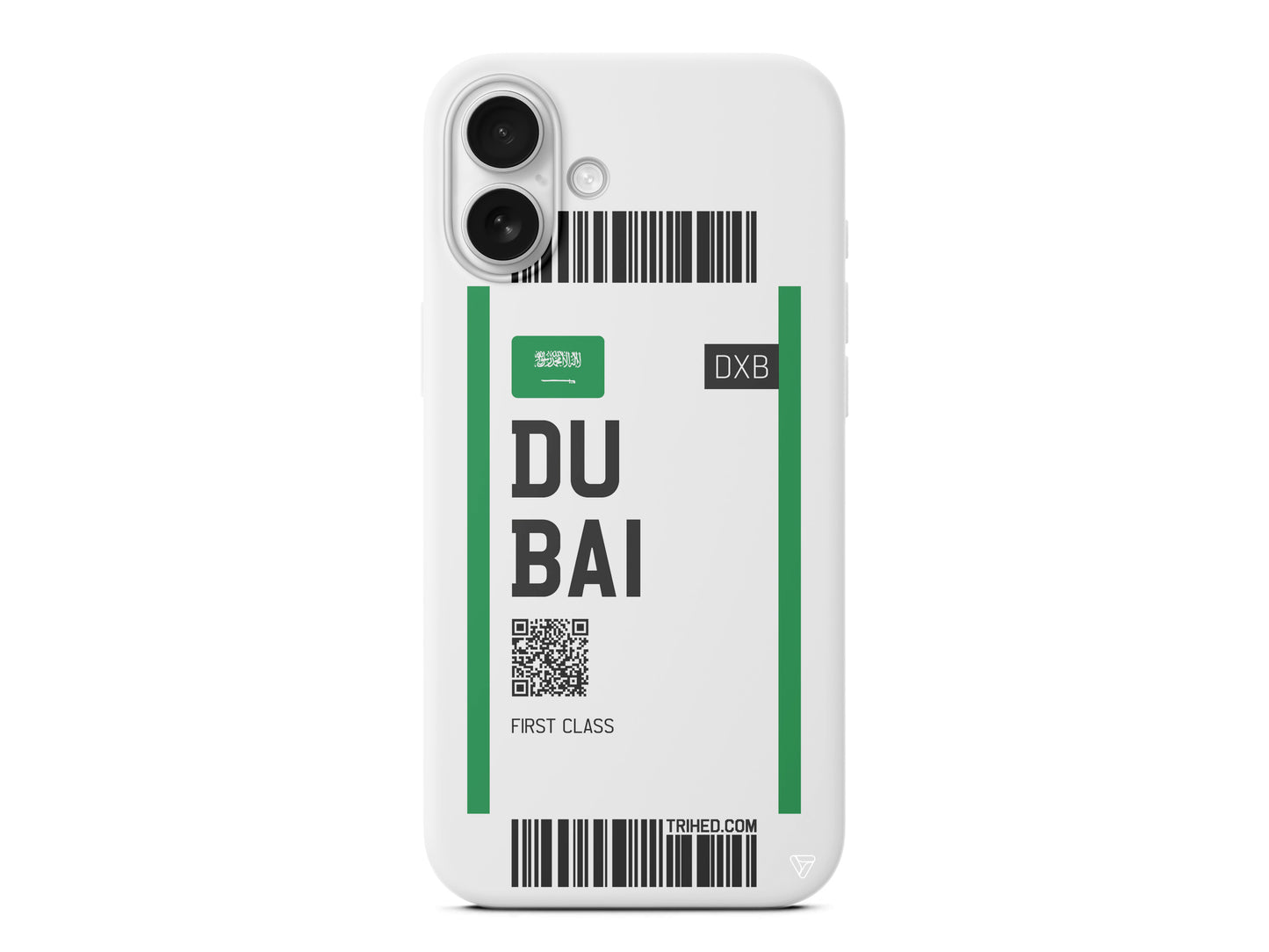 Dubai Bileti Lansman Model İçi Kadife Silikon Telefon Kılıfı – Plus Serisine Özel