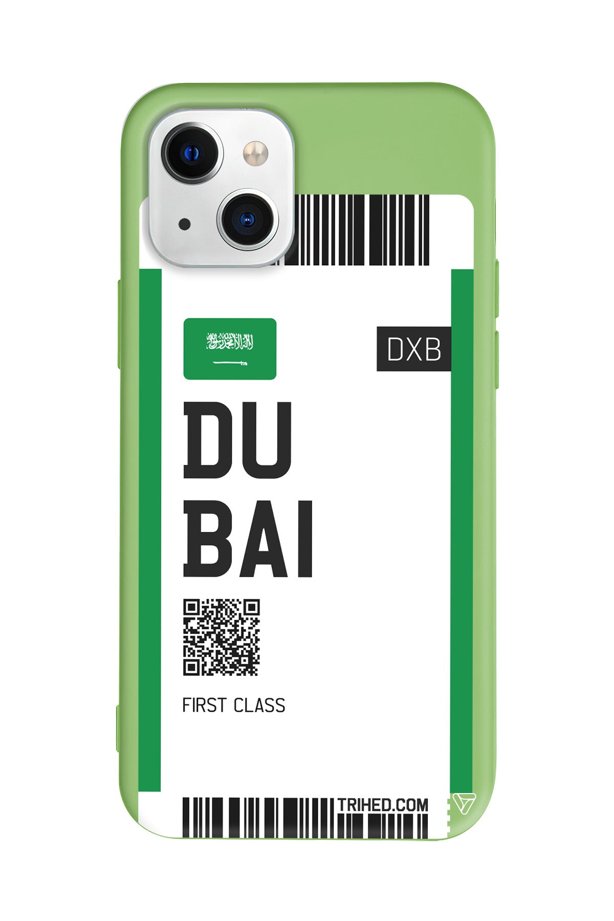 Dubai Bileti Lansman Model İçi Kadife Silikon Telefon Kılıfı – Plus Serisine Özel