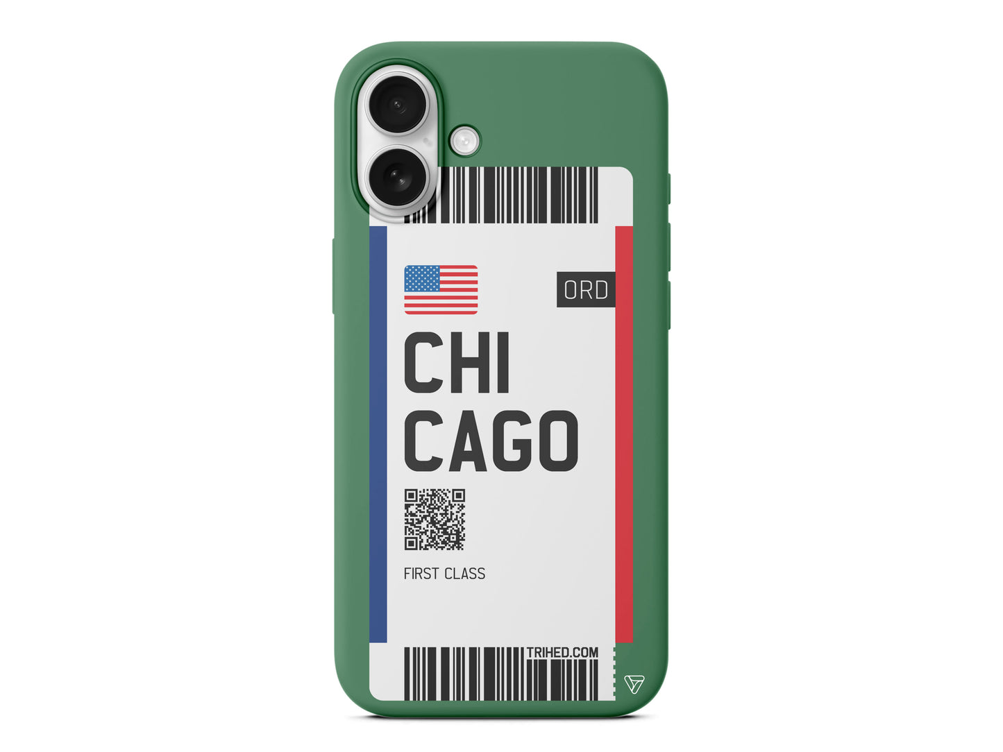 Chicago Bileti Lansman Model İçi Kadife Silikon Telefon Kılıfı – Plus Serisine Özel