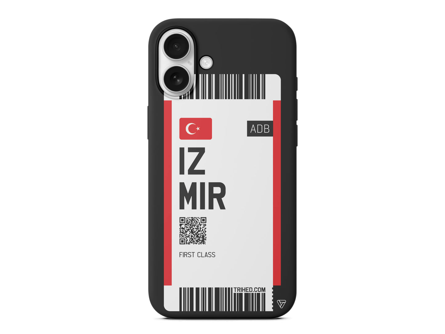 İzmir Bileti Lansman Model İçi Kadife Silikon Telefon Kılıfı