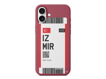 İzmir Bileti Lansman Model İçi Kadife Silikon Telefon Kılıfı – Plus Serisine Özel