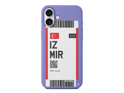 İzmir Bileti Lansman Model İçi Kadife Silikon Telefon Kılıfı – Plus Serisine Özel