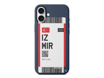 İzmir Bileti Lansman Model İçi Kadife Silikon Telefon Kılıfı – Plus Serisine Özel