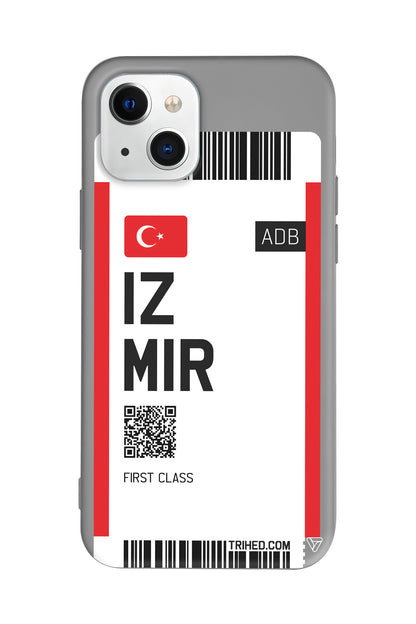 İzmir Bileti Lansman Model İçi Kadife Silikon Telefon Kılıfı – Plus Serisine Özel