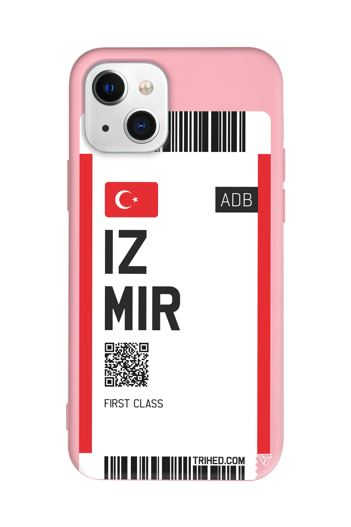 İzmir Bileti Lansman Model İçi Kadife Silikon Telefon Kılıfı – Plus Serisine Özel