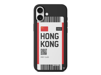 Hong Kong Bileti Lansman Model İçi Kadife Silikon Telefon Kılıfı – Plus Serisine Özel