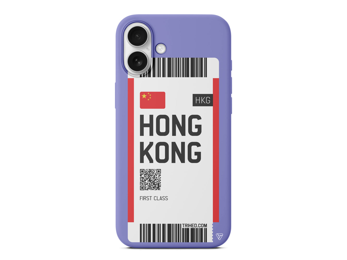 Hong Kong Bileti Lansman Model İçi Kadife Silikon Telefon Kılıfı – Plus Serisine Özel