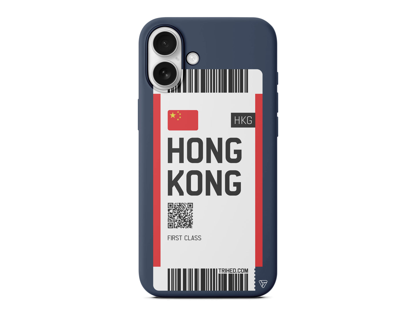 Hong Kong Bileti Lansman Model İçi Kadife Silikon Telefon Kılıfı – Plus Serisine Özel