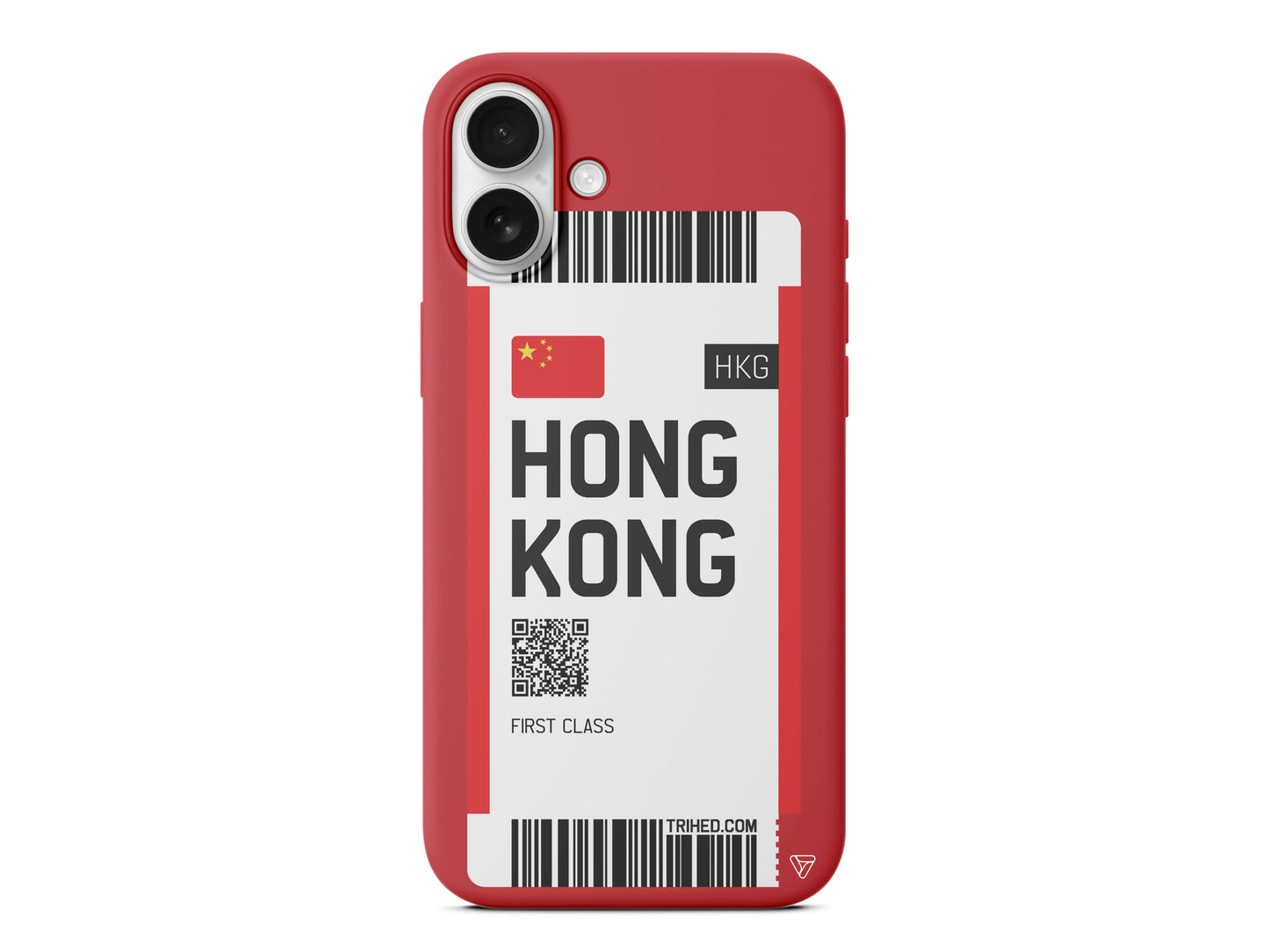 Hong Kong Bileti Lansman Model İçi Kadife Silikon Telefon Kılıfı – Plus Serisine Özel