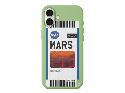 Mars Bileti Lansman Model İçi Kadife Silikon Telefon Kılıfı – Plus Serisine Özel