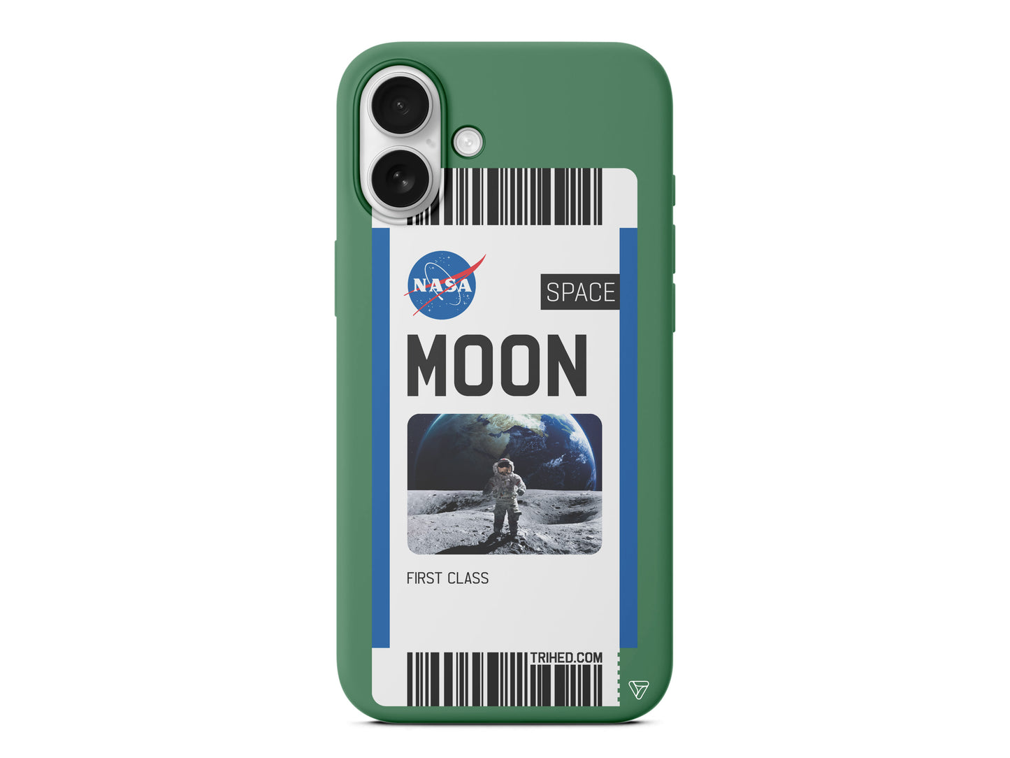 Moon Bileti Lansman Model İçi Kadife Silikon Telefon Kılıfı – Plus Serisine Özel