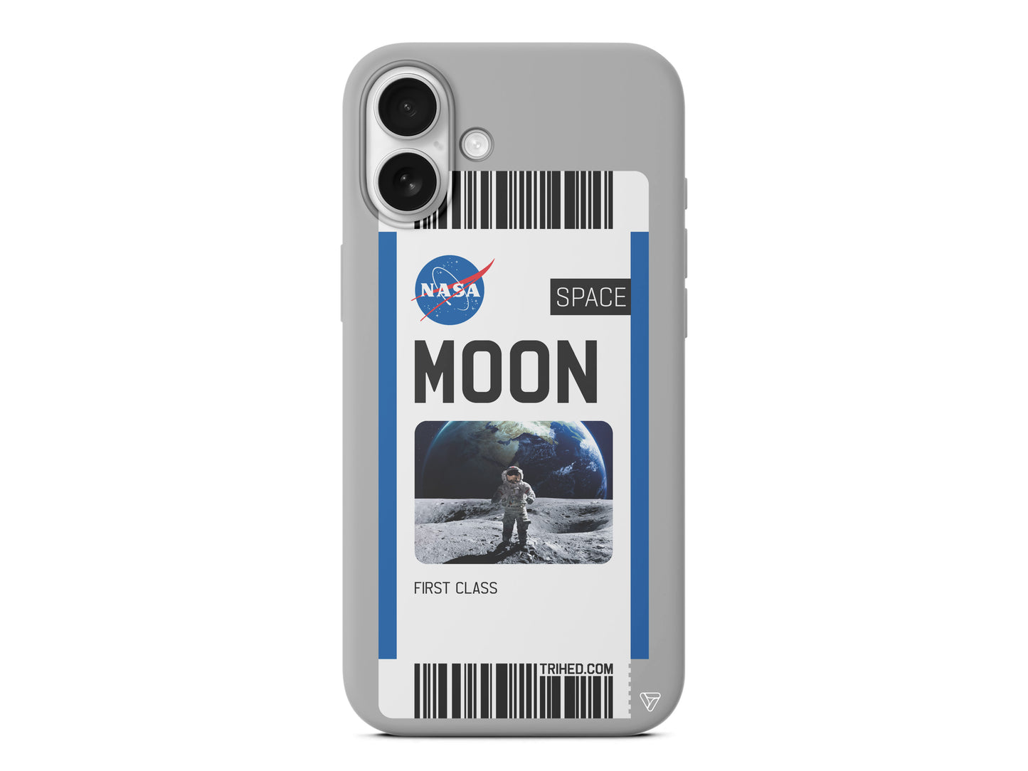 Moon Bileti Lansman Model İçi Kadife Silikon Telefon Kılıfı – Plus Serisine Özel