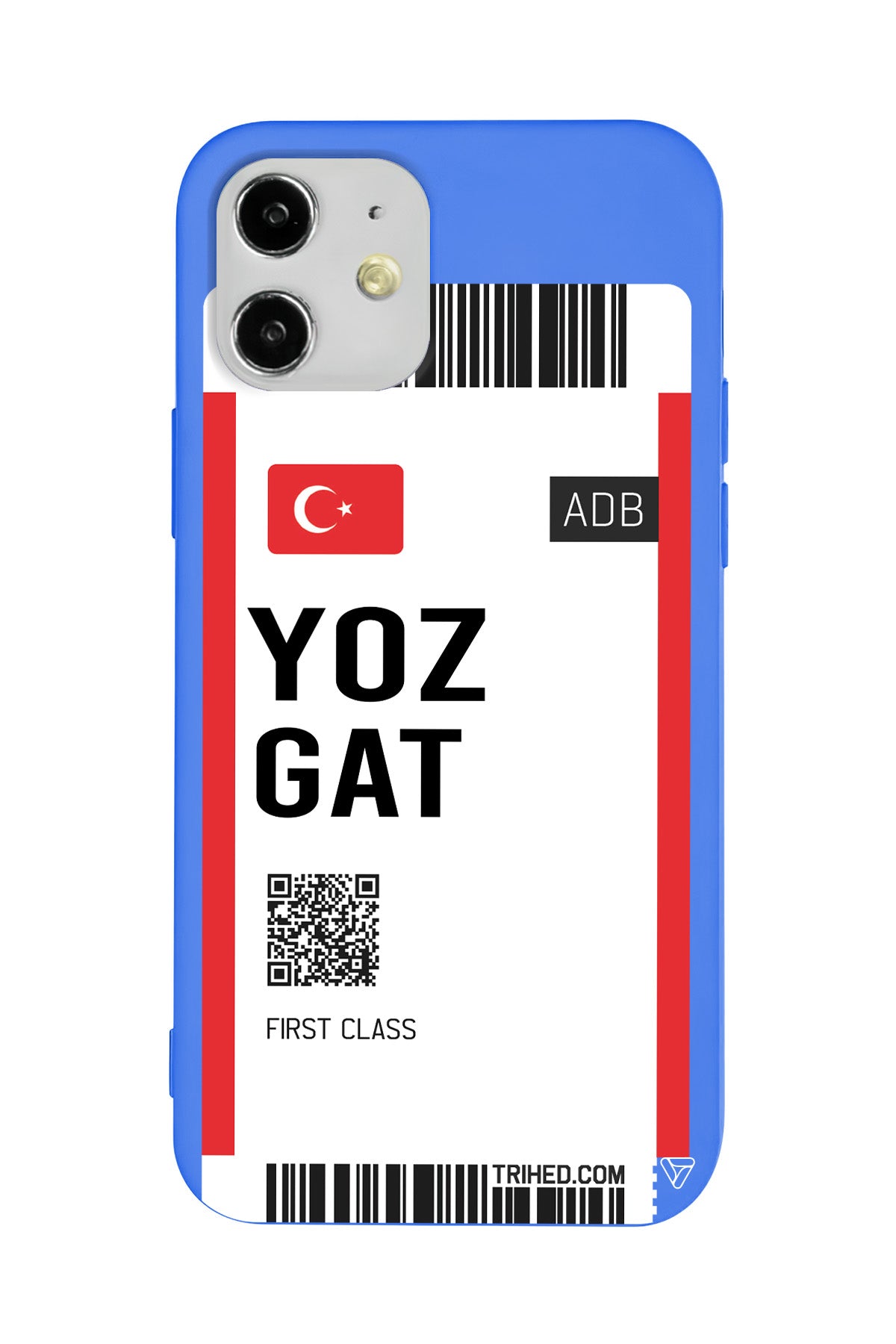 Yozgat Bileti Lansman Model İçi Kadife Silikon Telefon Kılıfı