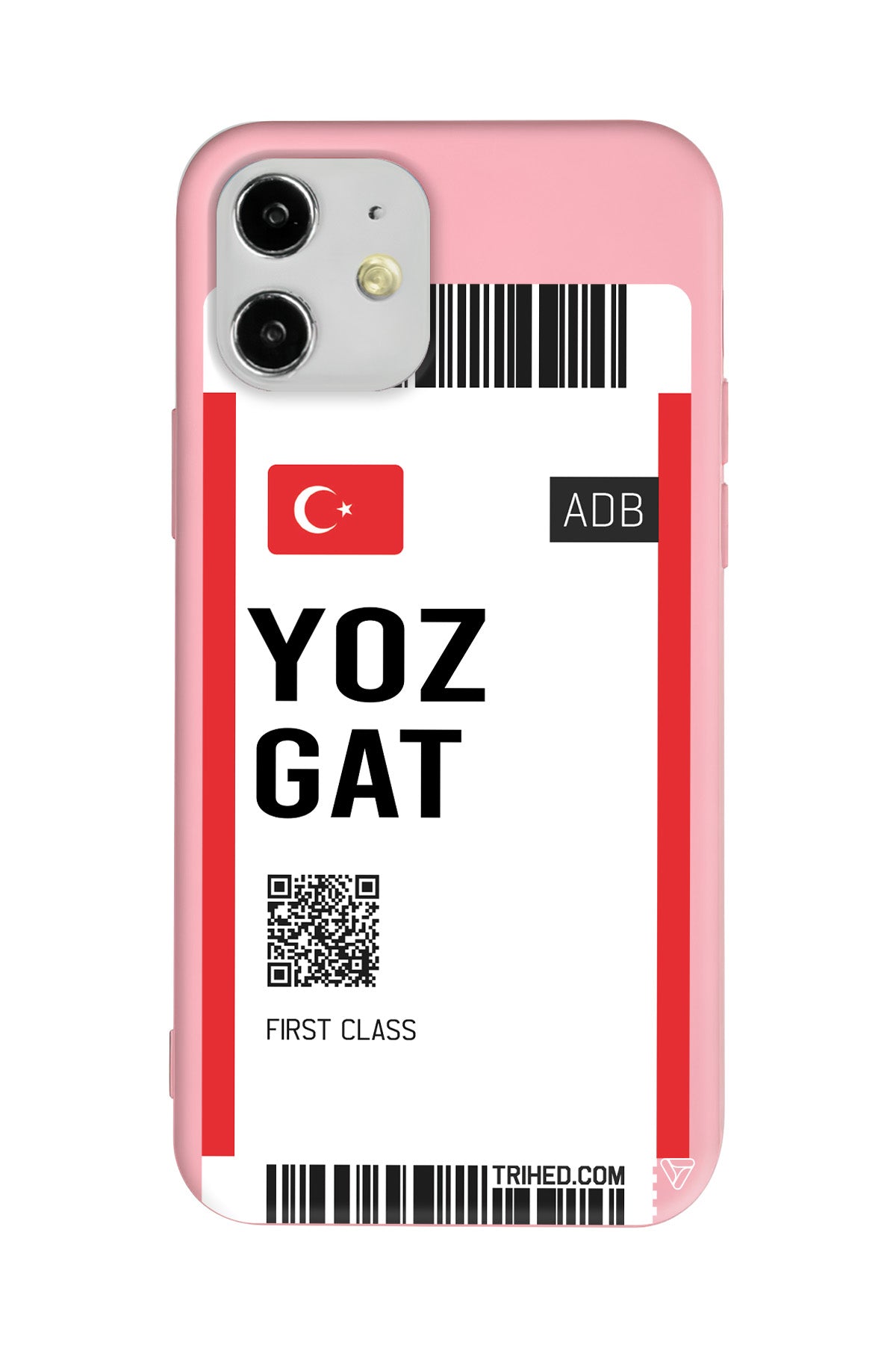 Yozgat Bileti Lansman Model İçi Kadife Silikon Telefon Kılıfı