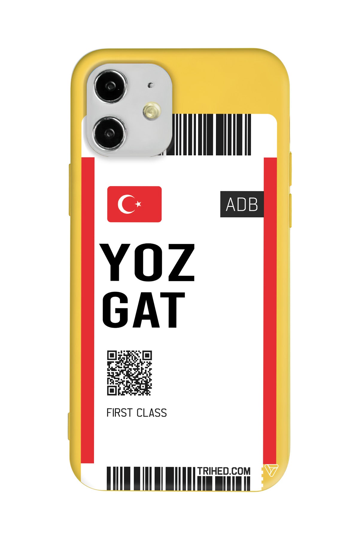 Yozgat Bileti Lansman Model İçi Kadife Silikon Telefon Kılıfı