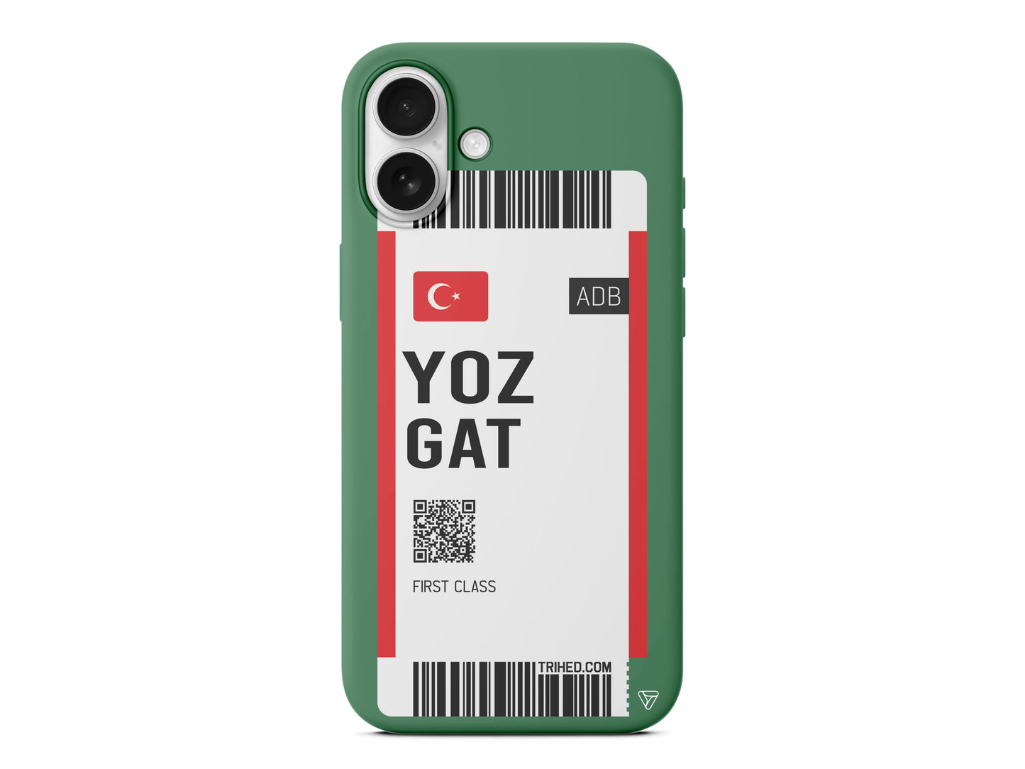 Yozgat Bileti Lansman Model İçi Kadife Silikon Telefon Kılıfı