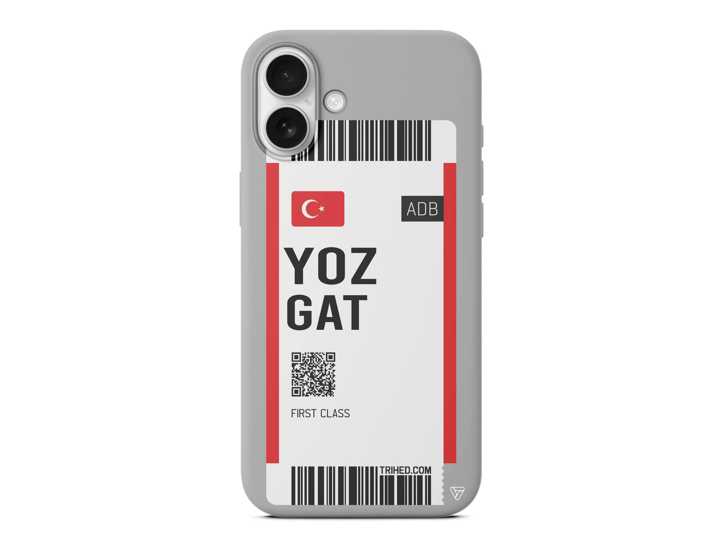 Yozgat Bileti Lansman Model İçi Kadife Silikon Telefon Kılıfı – Plus Serisine Özel