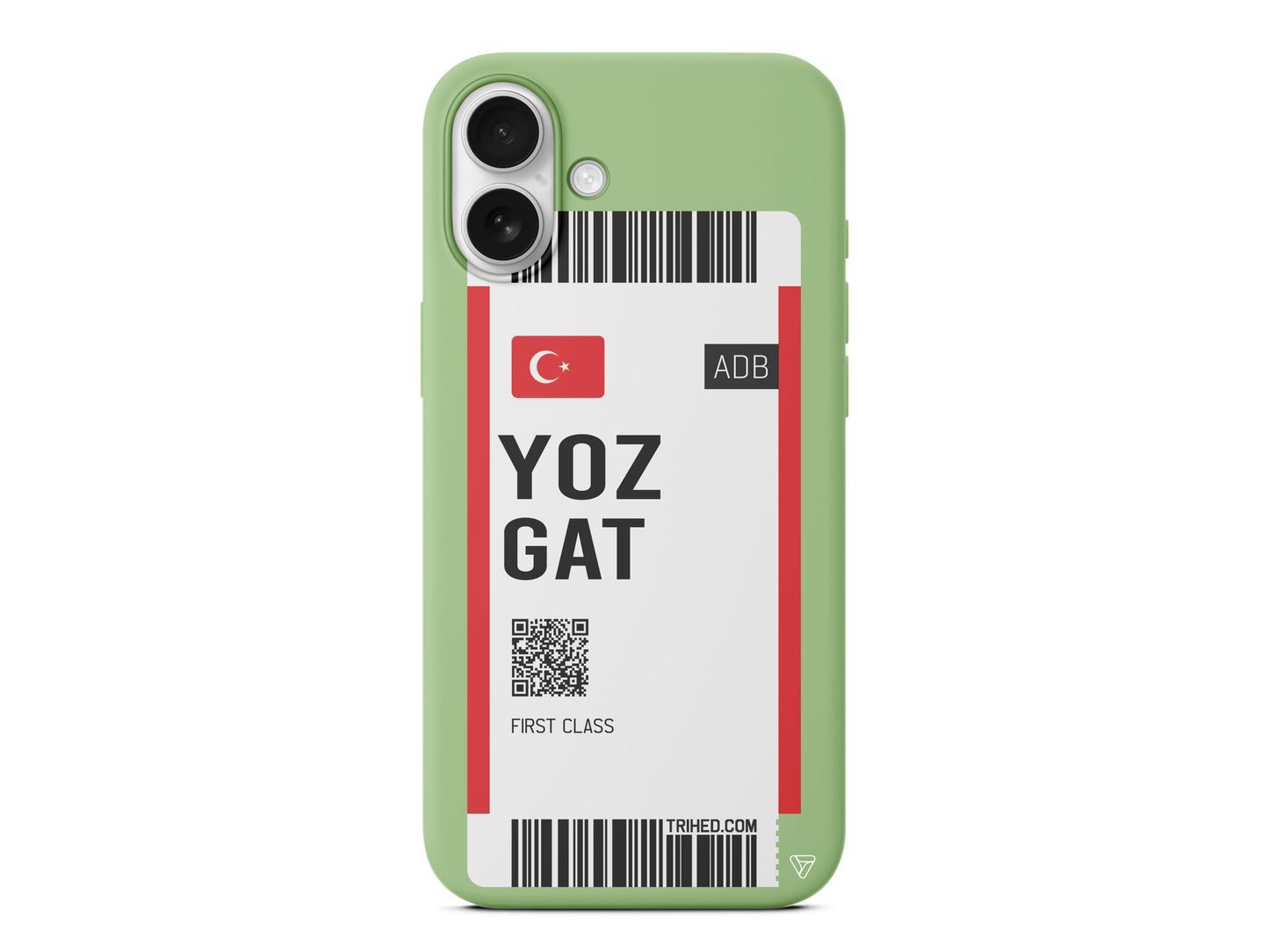 Yozgat Bileti Lansman Model İçi Kadife Silikon Telefon Kılıfı – Plus Serisine Özel