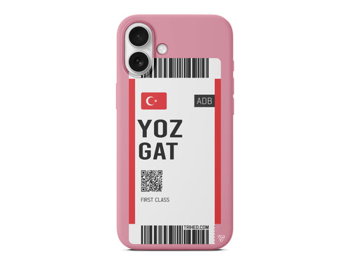 Yozgat Bileti Lansman Model İçi Kadife Silikon Telefon Kılıfı – Plus Serisine Özel