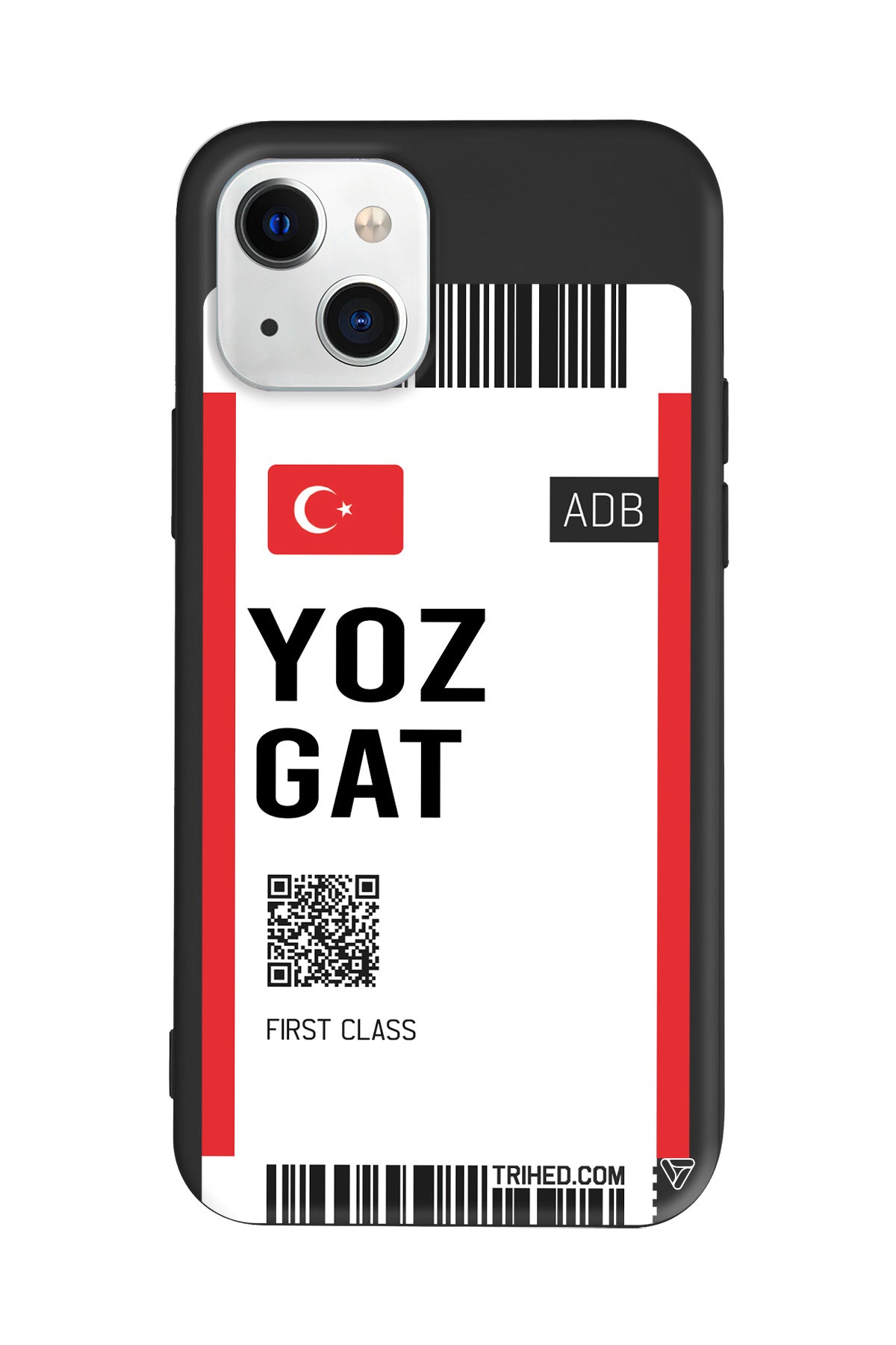 Yozgat Bileti Lansman Model İçi Kadife Silikon Telefon Kılıfı