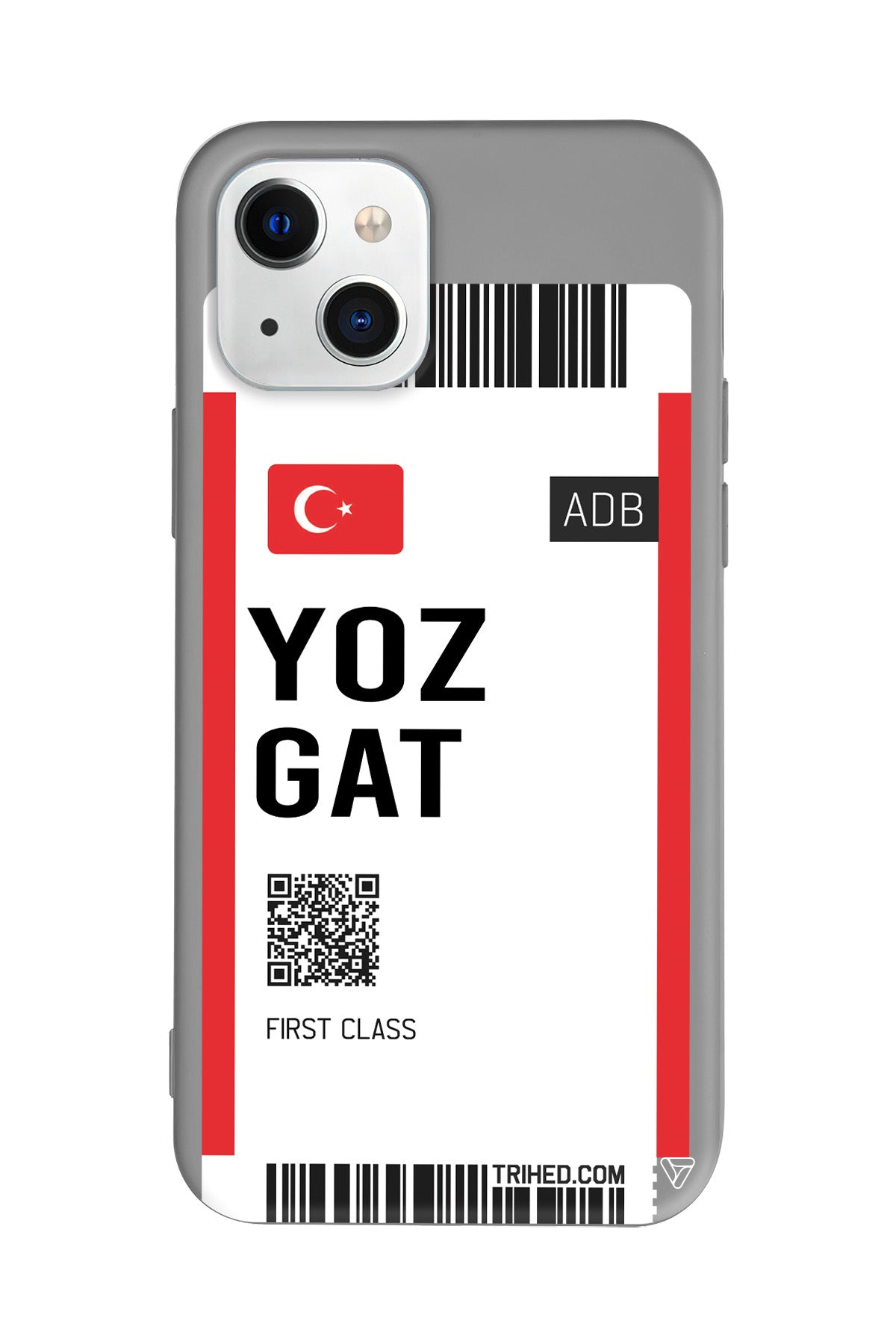 Yozgat Bileti Lansman Model İçi Kadife Silikon Telefon Kılıfı